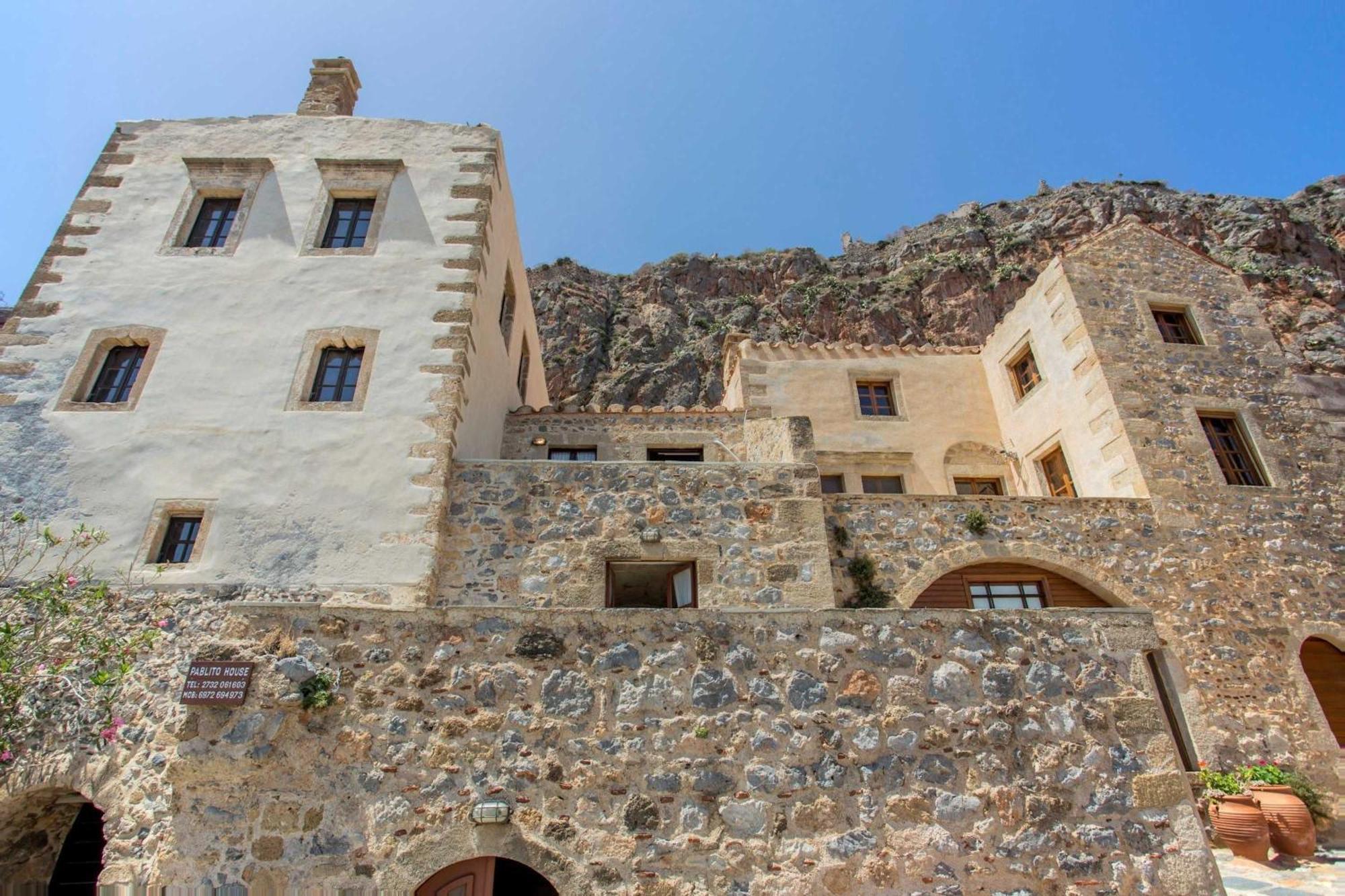 Pablito House-Seaview Monemvasia Nests Exteriér fotografie