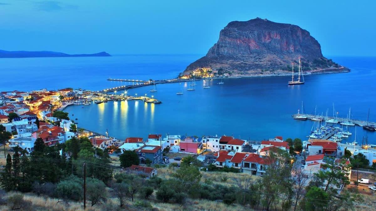 Pablito House-Seaview Monemvasia Nests Exteriér fotografie