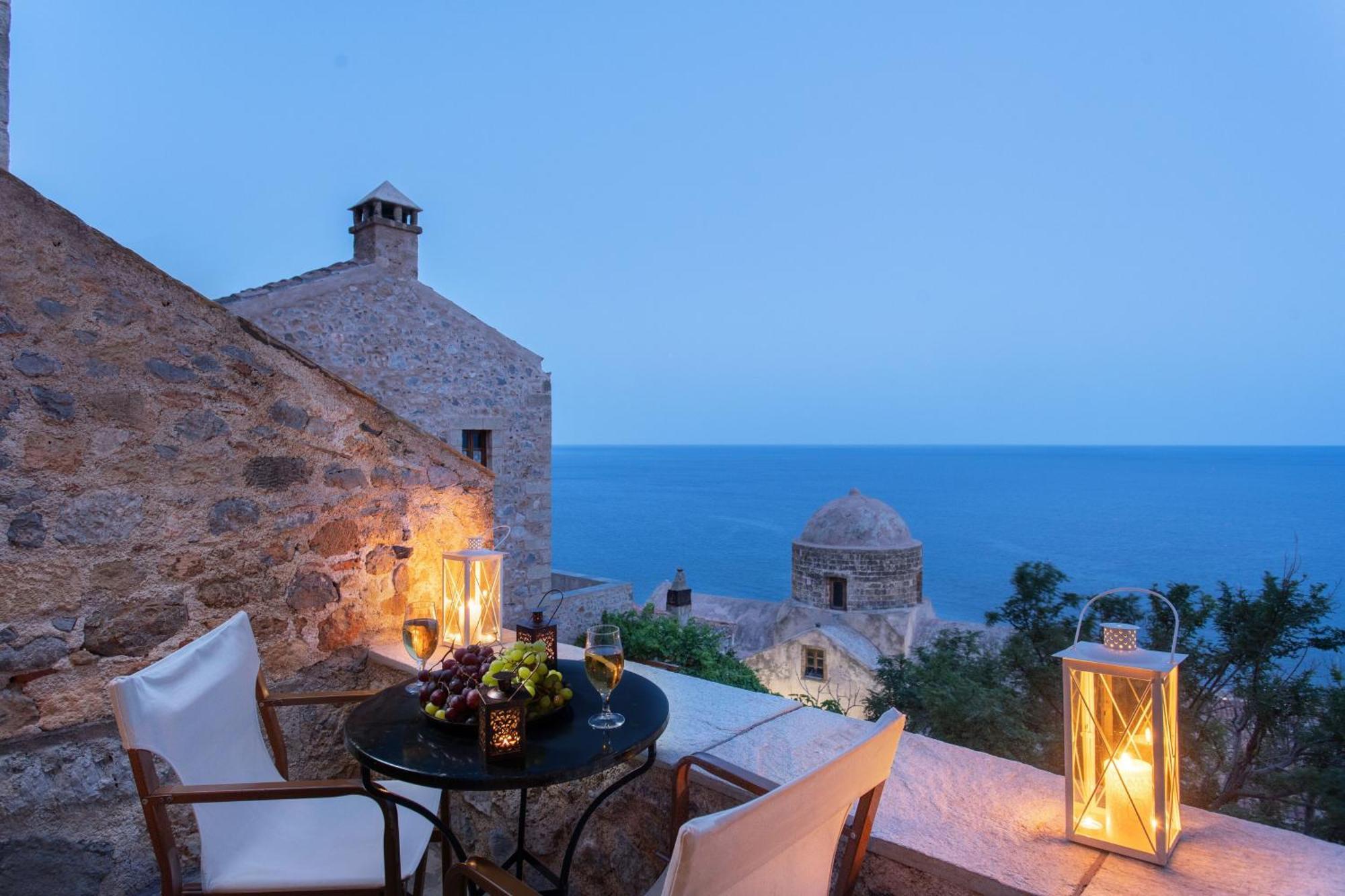 Pablito House-Seaview Monemvasia Nests Exteriér fotografie